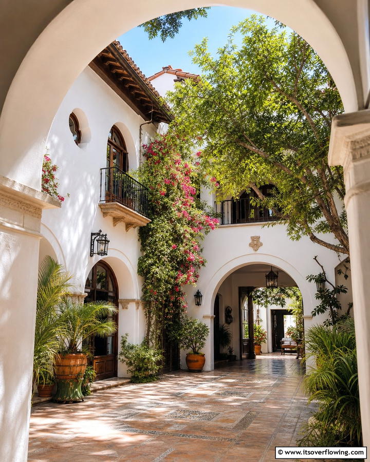 Arched Doorways and Windows - 25 Spanish Courtyard Ideas for a Mediterranean Oasis
