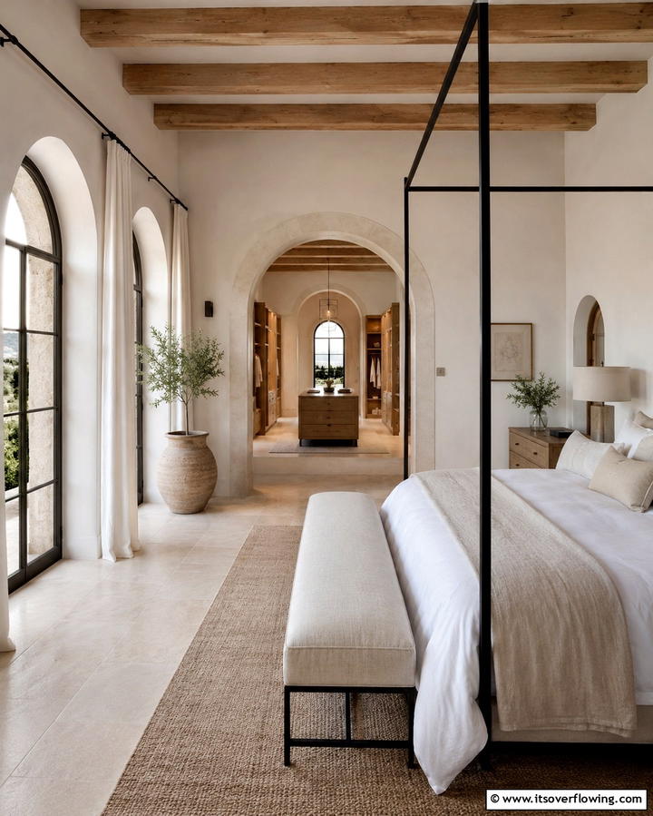Arched Doorways and WindowsExact - 30 Mediterranean Bedroom Ideas for Sun-Kissed Relaxation