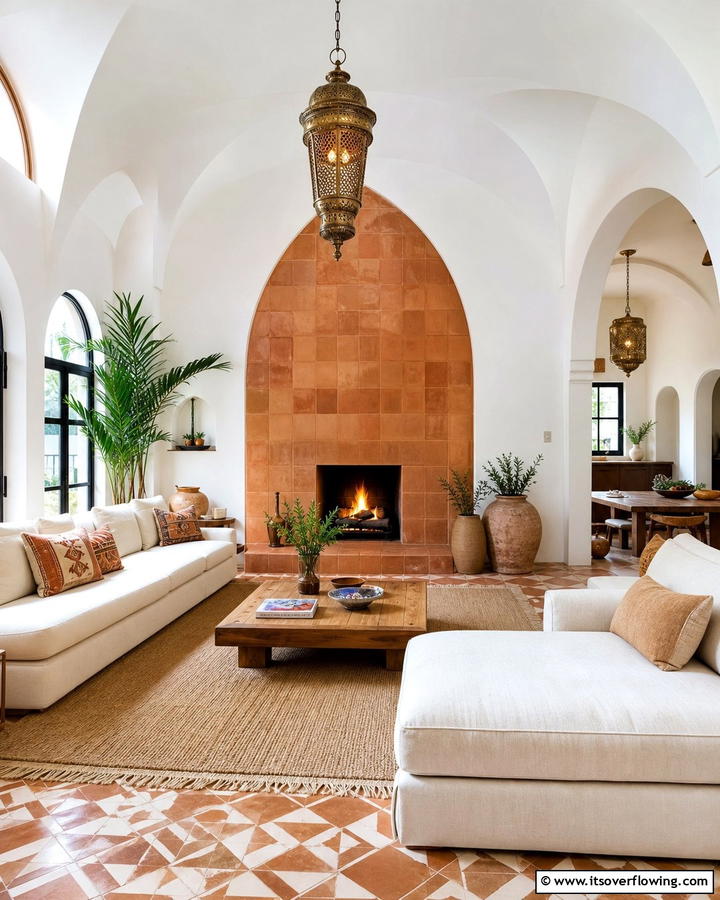 Arched Fireplace Designs - 20 Mediterranean Fireplace Ideas for a Warm Ambiance