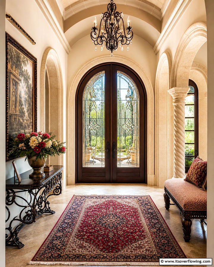 Arched Glass Doors for Timeless Charm - 25 Glass Front Doors Ideas to Brighten Your Entryway