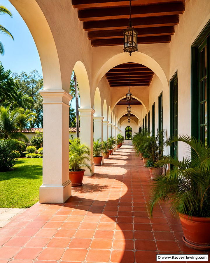 Arched Outdoor Walkways - 25 Spanish Style Home Exterior Ideas for Curb Appeal