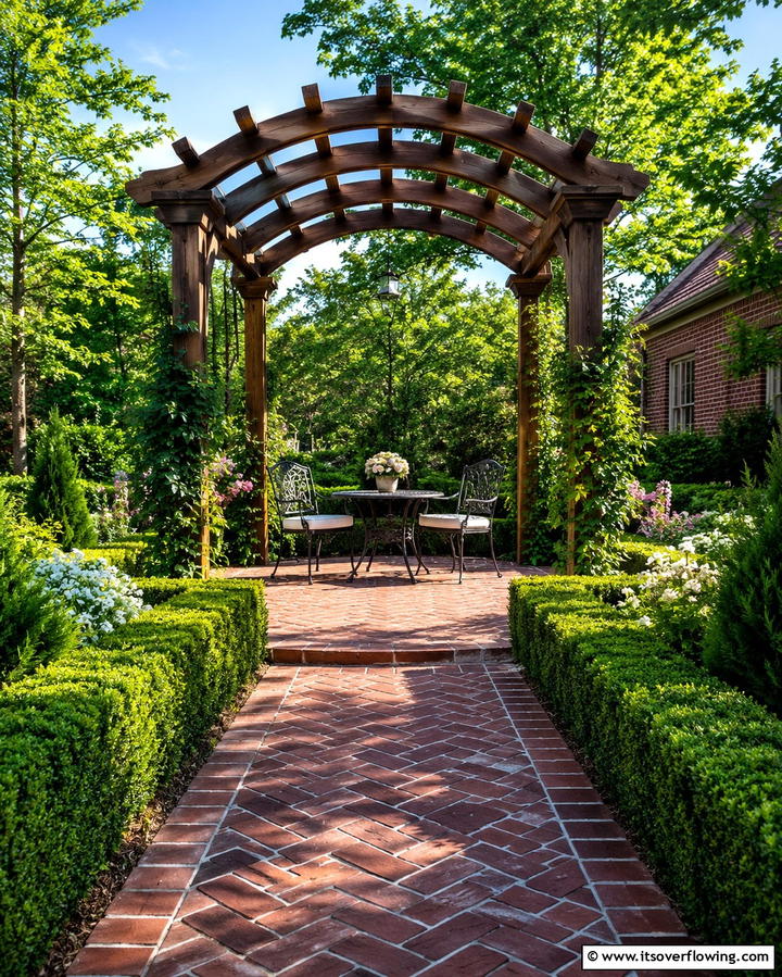 Arched Pergola Design - 25 Small Patio Pergola Ideas for Cozy Outdoor Spaces