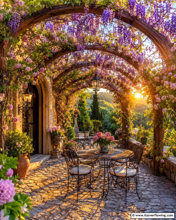 Arched Pergola - 20 Small Patio Pergola Ideas for Cozy Outdoor Spaces