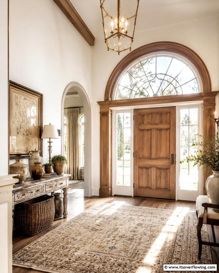 Arched Window Trim - 25 Farmhouse Interior Window Trim Ideas for Charm