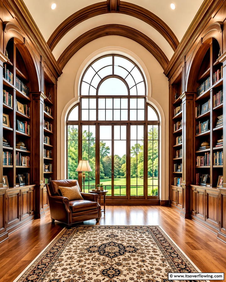 Arched Window TrimOne - 25 Window Trim Ideas to Enhance Your Home’s Charm