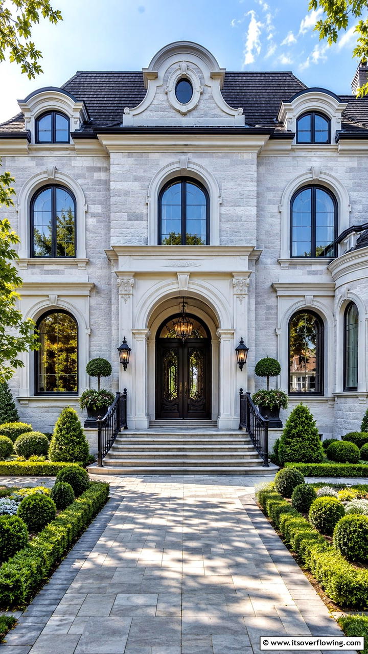 Architectural Detailing Trim - 30 Exterior Window Trim Ideas to Enhance Curb Appeal