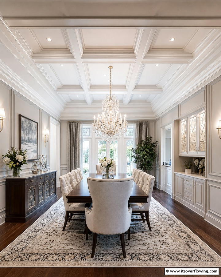 Architectural Enhanced Crown Molding - 21 Crown Molding Ideas to Elevate Interior Architecture