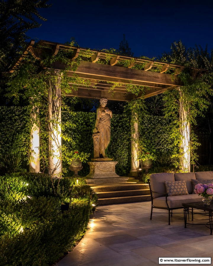 Architectural Spotlighting - 21 Garden Lighting Ideas for Magical Outdoor Nights