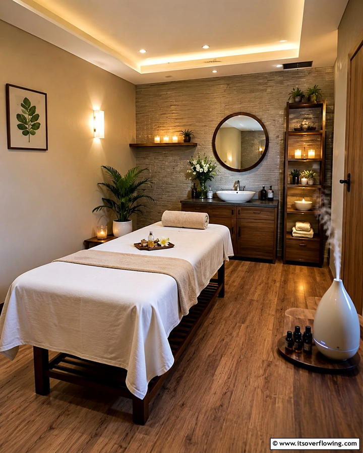 Aromatherapy Integration - 25 Massage Room Setup Ideas for Ultimate Relaxation