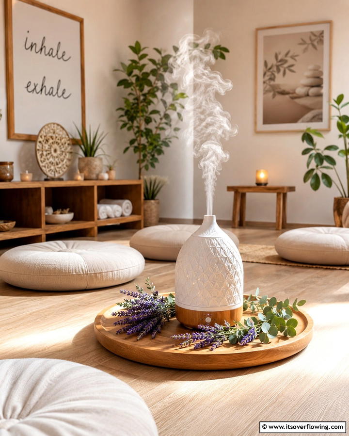 Aromatherapy Meditation Space - 25 Meditation Room Ideas for Peaceful Retreats
