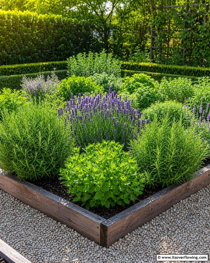 Aromatic Herb Gardens - 25 Memorial Garden Ideas to Honor Loved Ones