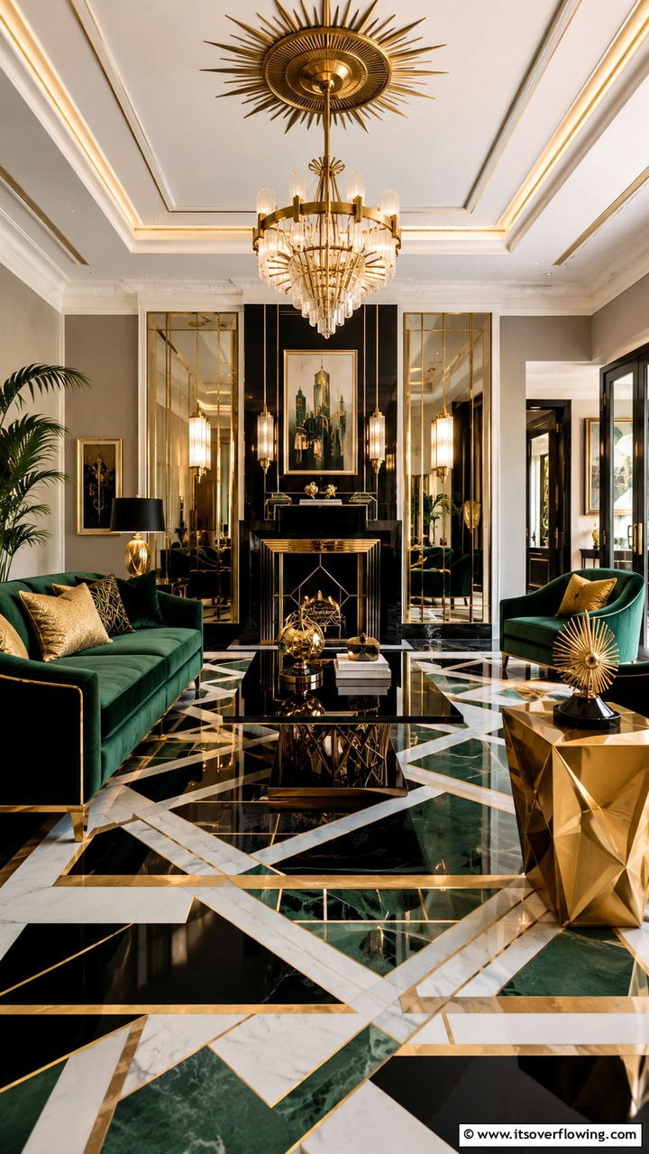 Art Deco Guest House - 30 Guest House Ideas- Inviting Retreats & Functional Spaces