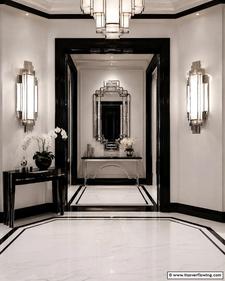 Art Deco Sconces - 30 Bedroom Wall Sconce Ideas for Ambiance & Space-Saving
