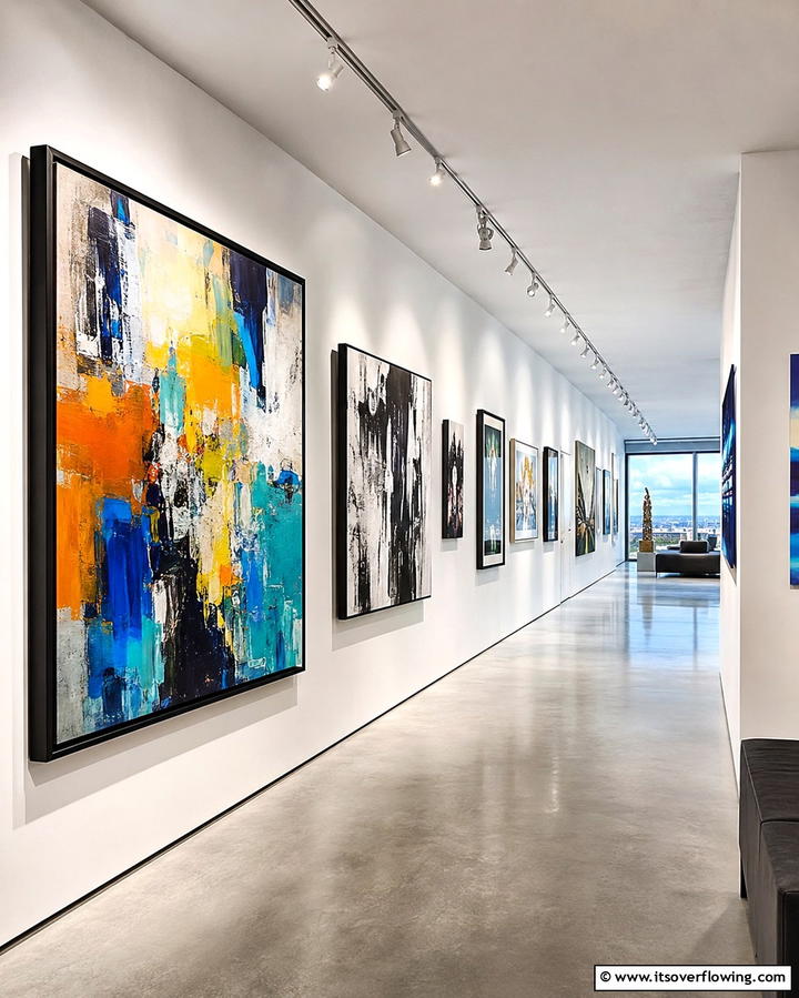 Art Gallery Walls - 25 Penthouse Design Ideas for a Luxurious Urban Retreat
