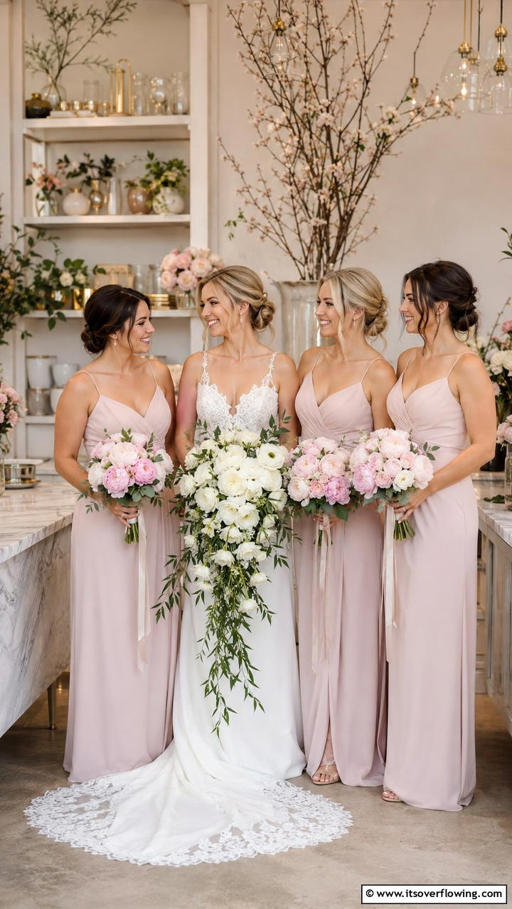 Artful Bridal Bouquets - 30 Glamorous Wedding Ideas- Elegant Themes & Decor Inspiration