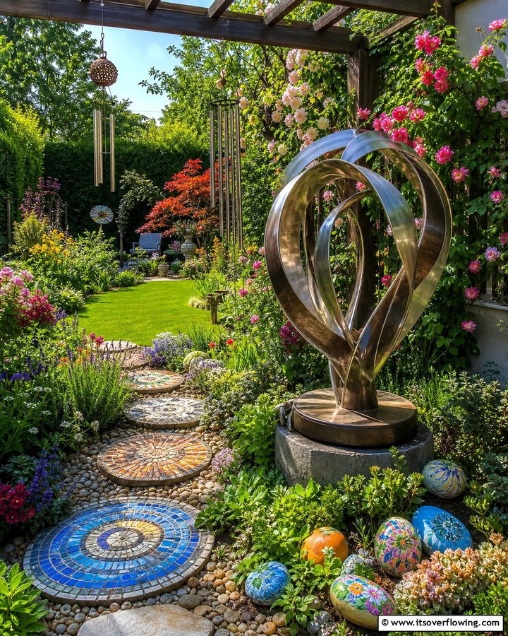 Artful Garden Installations - 21 Cottage Garden Ideas Full of Whimsical Blooms