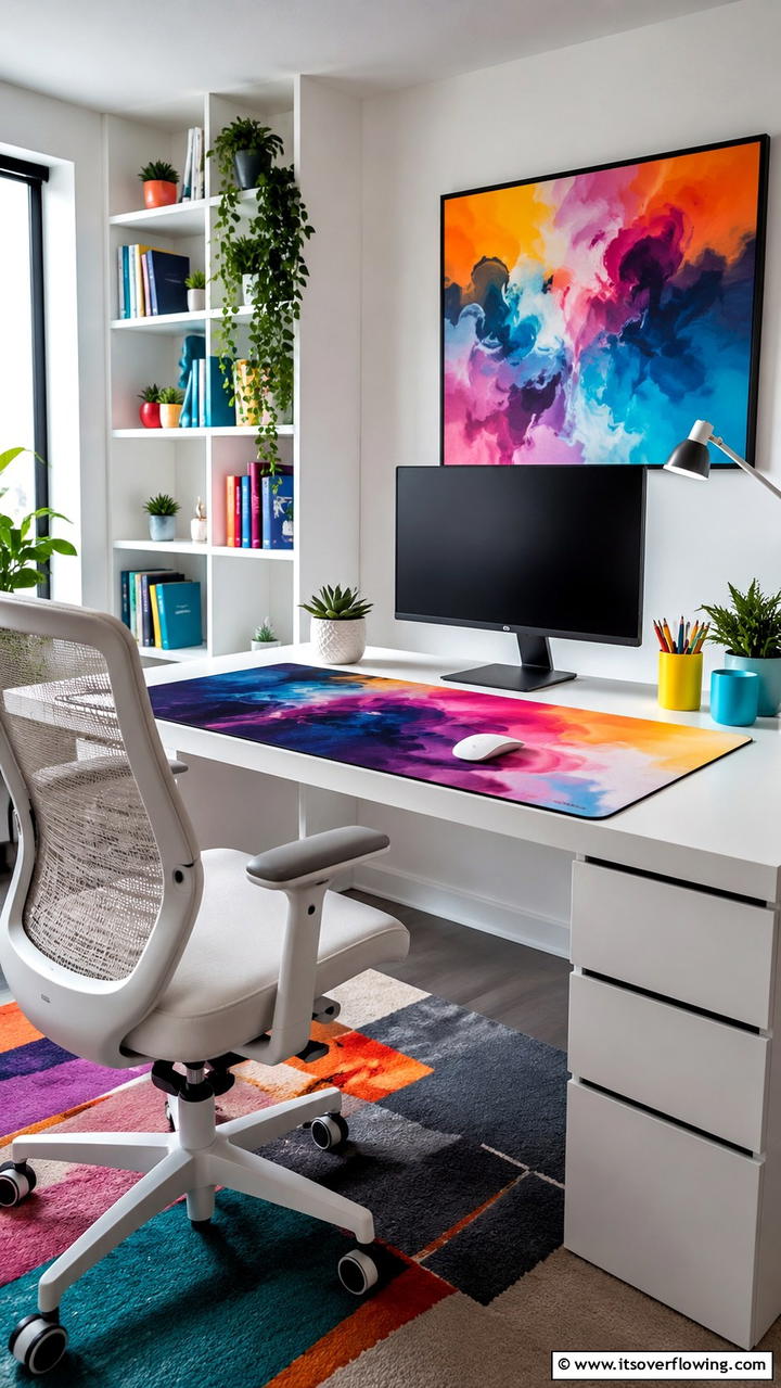 Artful Mouse Pad Collection - 30 Desk Decor Ideas to Elevate Your Home Office