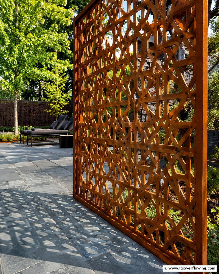 Artificial Green Wall - 30 Backyard Privacy Ideas for Creating a Secluded Outdoor Oasis