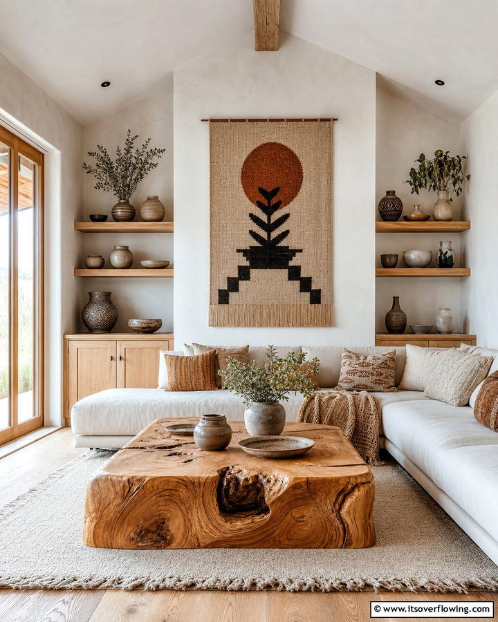 Artisan Craftsmanship - 21 Scandinavian Living Room Ideas for Airy Minimalism