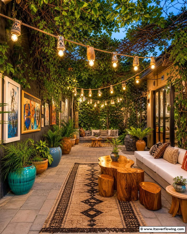 Artisan Handcrafted Fixtures - 21 Patio String Light Arrangements for Magical Outdoor Ambiance