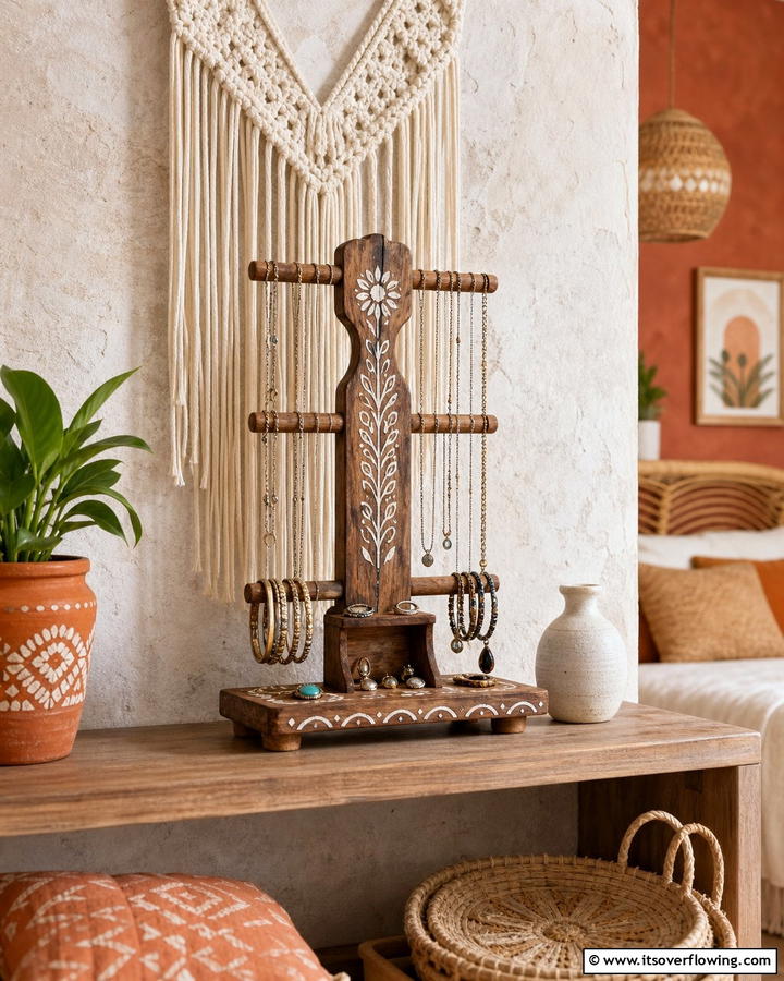 Artisan Handcrafted Jewelry Holder - 30 Innovative Jewelry Storage Ideas for Organized Accessories