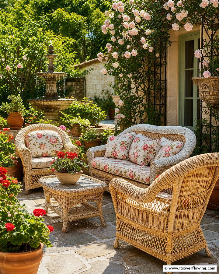 Artisan Handcrafted Wicker Furniture - 21 Outdoor Furniture Ideas for Durable & Stylish Spaces