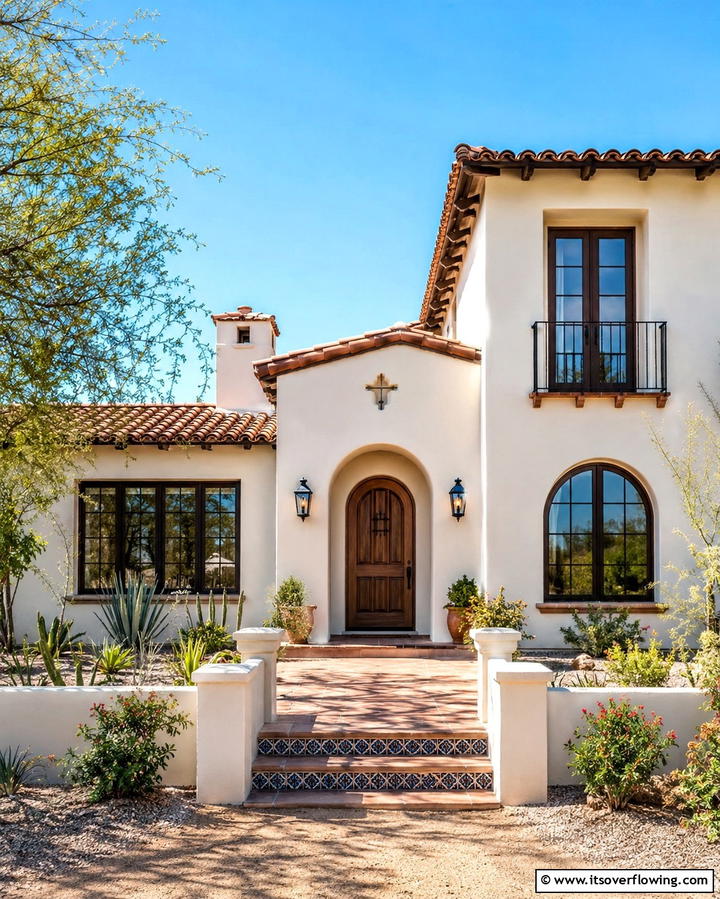 Artisan Ironwork Details - 30 Mexican Style House Design Ideas for Vibrant Homes