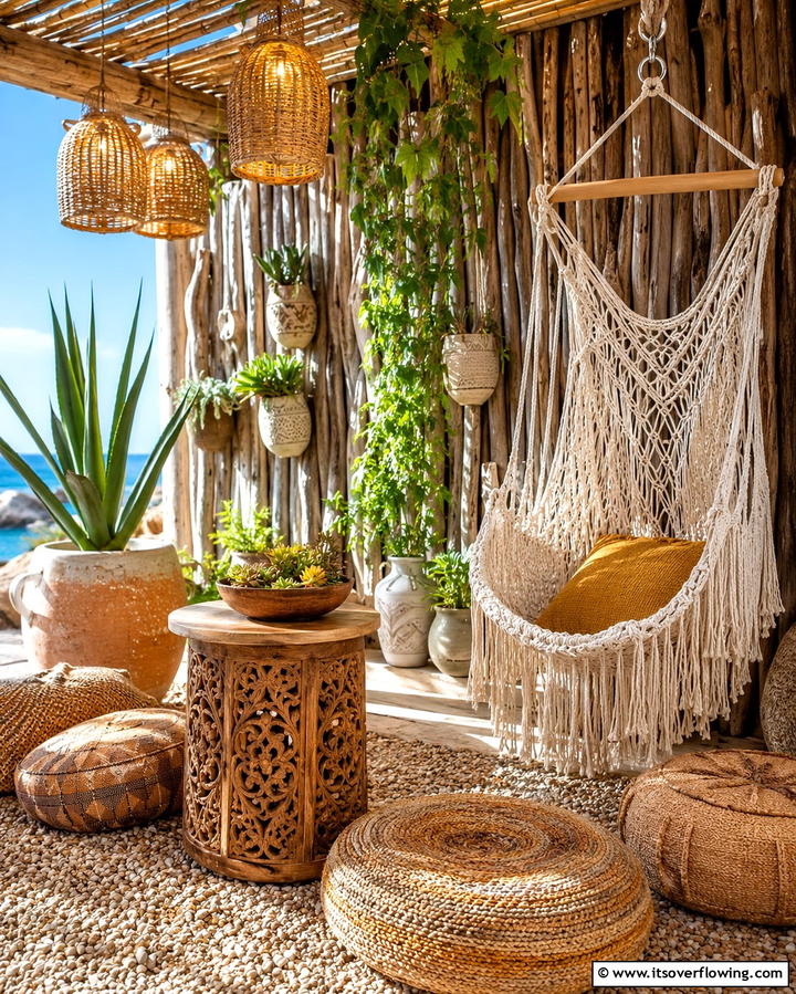 Artisanal Handmade Pieces - 30 Patio Furniture Ideas to Elevate Your Outdoor Space