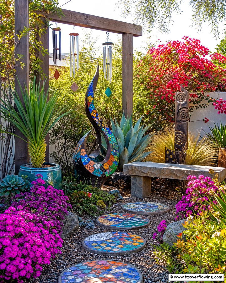 Artistic Corner - 20 Garden Nook Ideas to Create a Cozy Outdoor Retreat