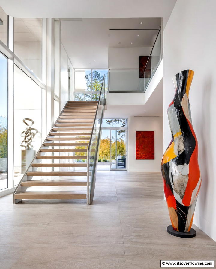 Artistic Flair with Sculptural Vases - 25 Large Floor Vase Decoration Ideas for Stunning Interiors