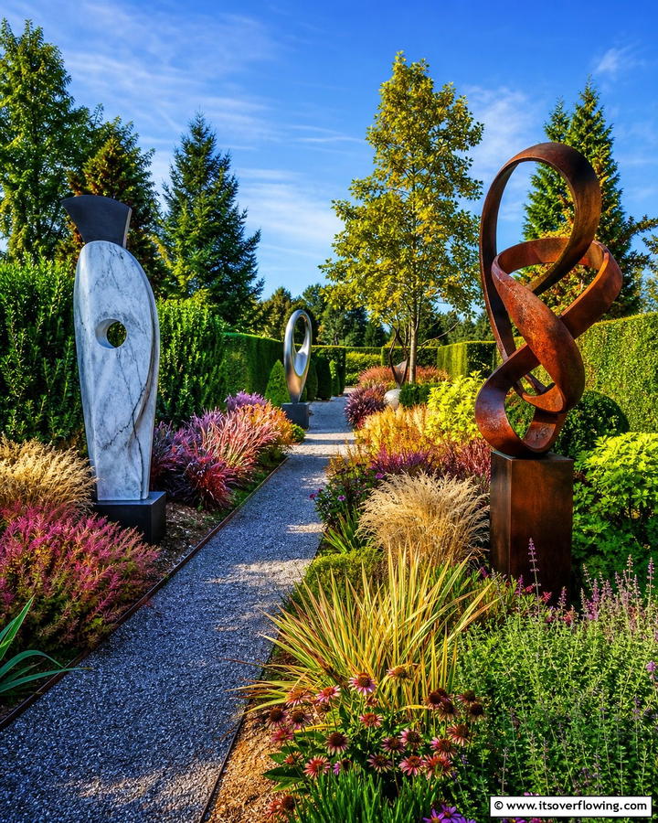 Artistic Garden Sculptures - 21 Landscaping Ideas to Transform Your Outdoor Space