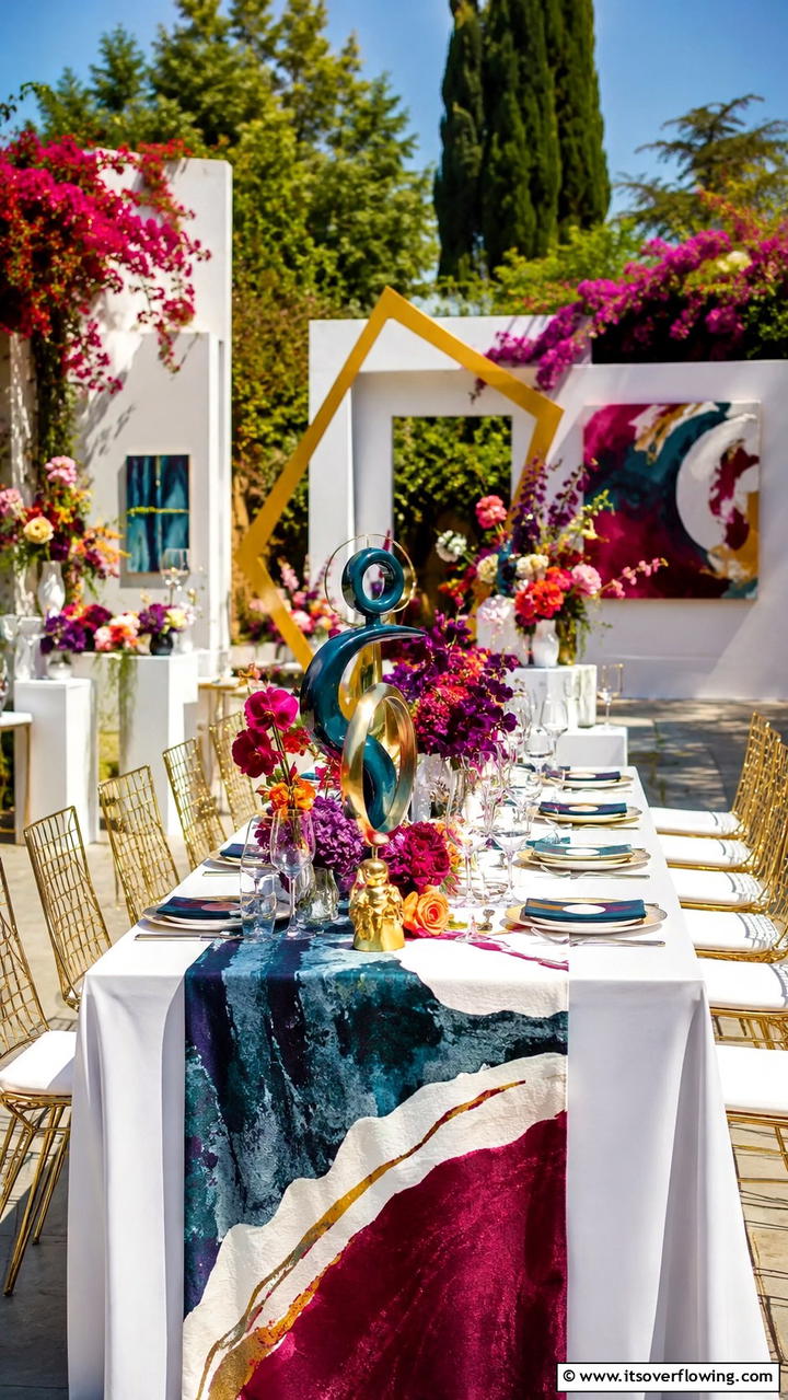 Artistic Garden Wedding Experience - 30 Garden Wedding Ideas- Enchanting Outdoor Celebration Themes