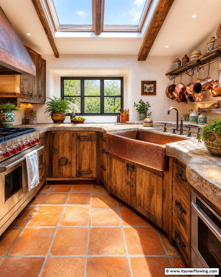 Artistic Handcrafted Sink Designs - 30 Kitchen Sink Ideas Combining Function and Style