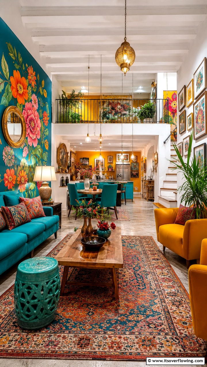 Artistic Hideaway - 30 Guest House Ideas- Inviting Retreats & Functional Spaces