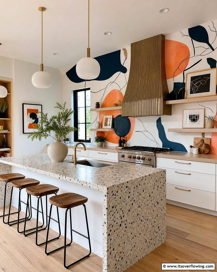 Artistic Kitchen Installations - 21 Modern Kitchen Ideas for Sleek, Functional Spaces