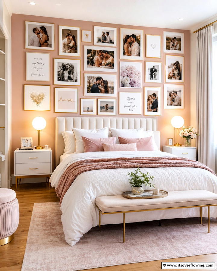 Artistic Photo Gallery - 30 Romantic Bedroom Ideas to Create a Cozy Love Nest