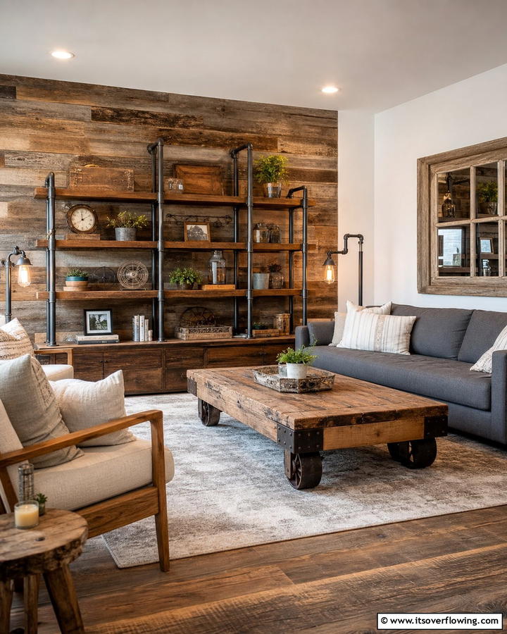 Artistic Reclaimed Decor - 21 Lake House Decorating Ideas for Serene Waterfront Vibes