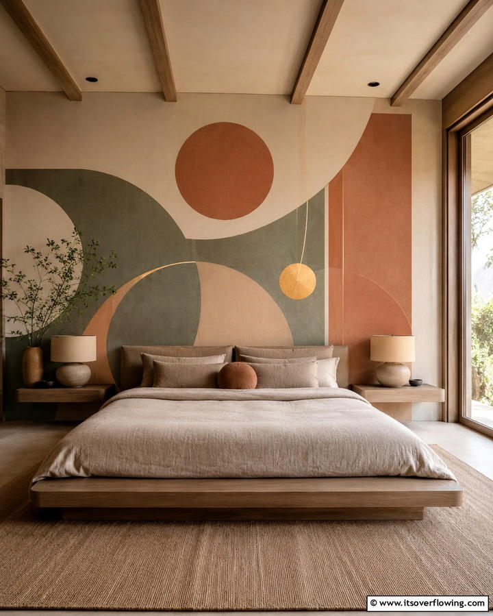 Artistic Wall Murals - 30 Vibrant Colorful Room Decor Ideas for Bold & Cheerful Spaces