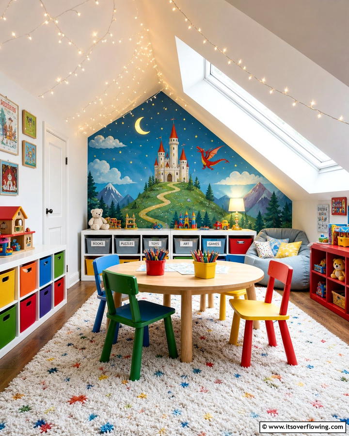 Attic Playroom for Kids - 25 Creative Attic Room Ideas for Cozy Spaces