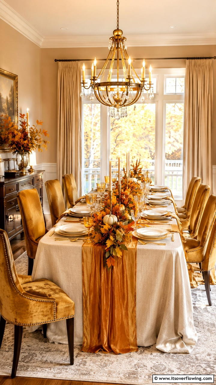 Autumn Table Elegance - 21 Inspiring Thanksgiving Decor Ideas to Celebrate Gratitude