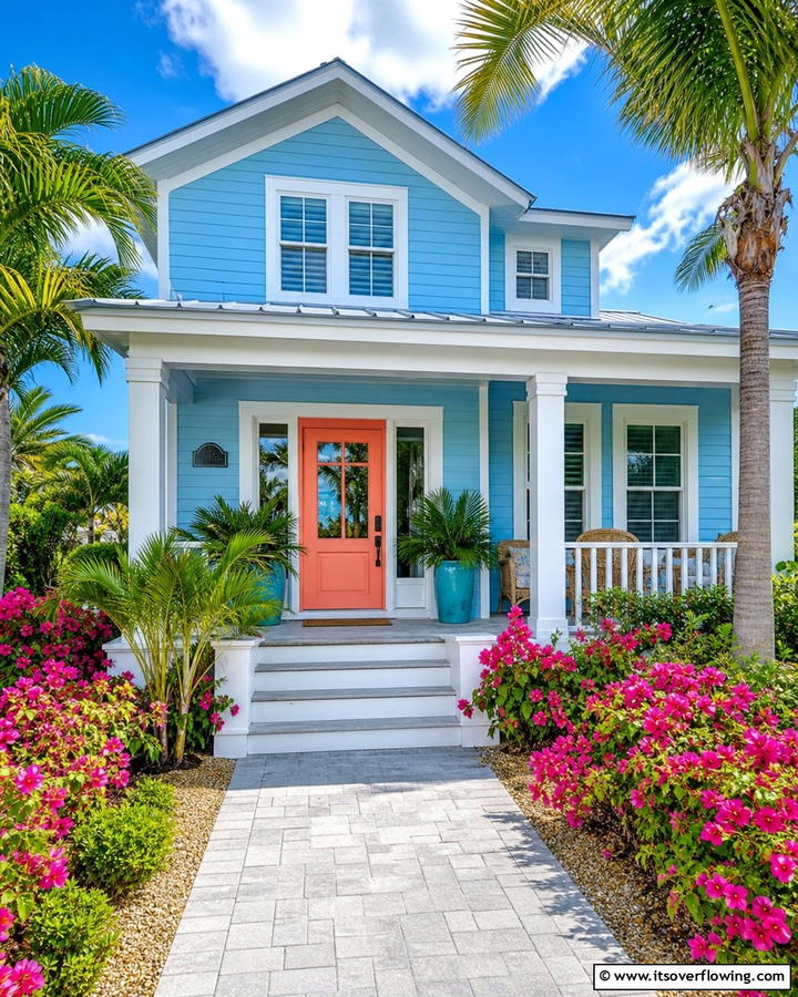 Azure Horizon - 20 Midnight Blue and Dark Blue House Siding Colors