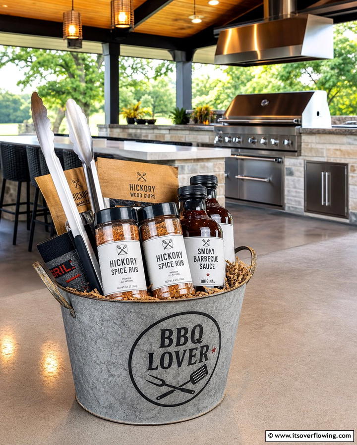 BBQ Lovers Basket - 25 Gift Basket Ideas for Every Occasion and Theme
