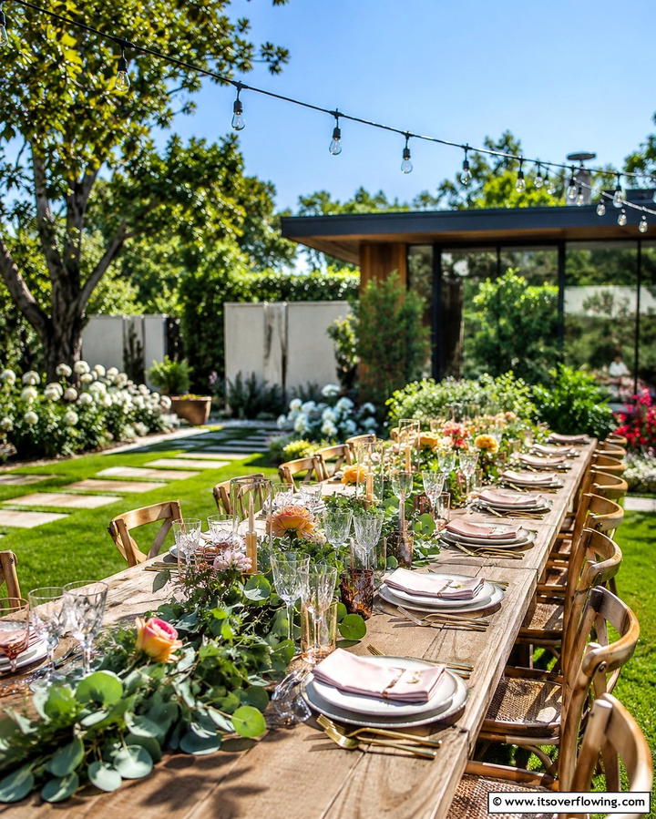 Backyard Garden Party Experience - 30 10 Year Wedding Anniversary Ideas for Romance