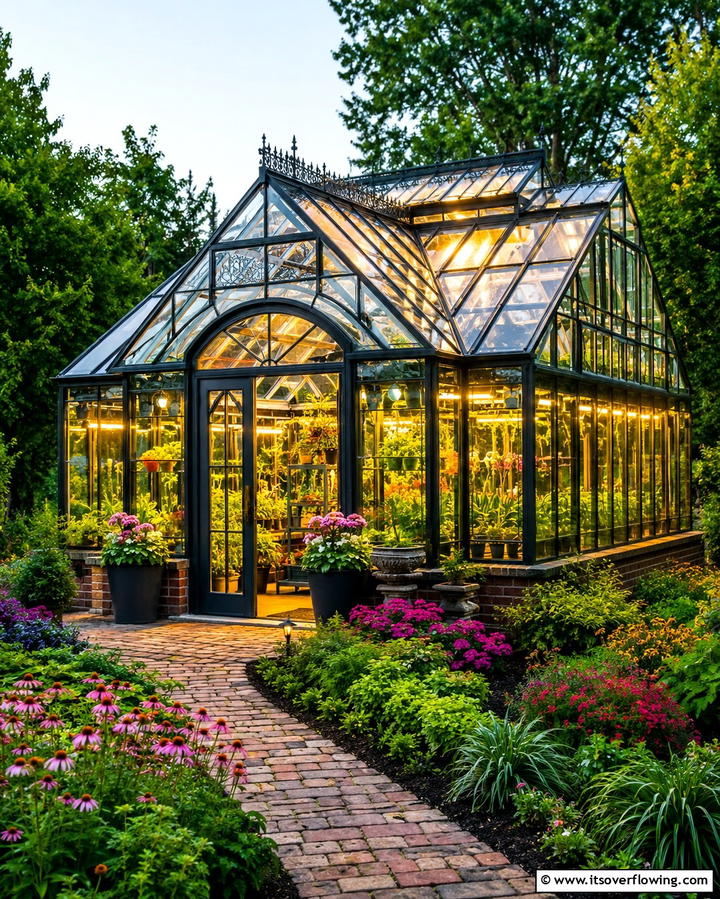 Backyard Greenhouse - 20 Stunning Large Backyard Ideas for Outdoor Living