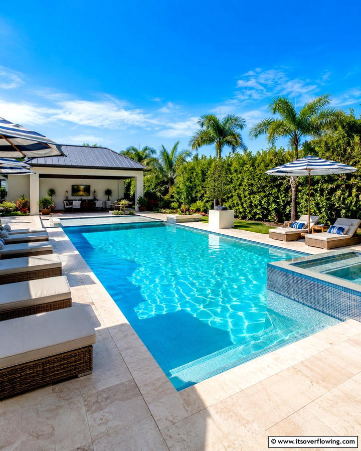 Backyard Pool - 20 Stunning Large Backyard Ideas for Outdoor Living