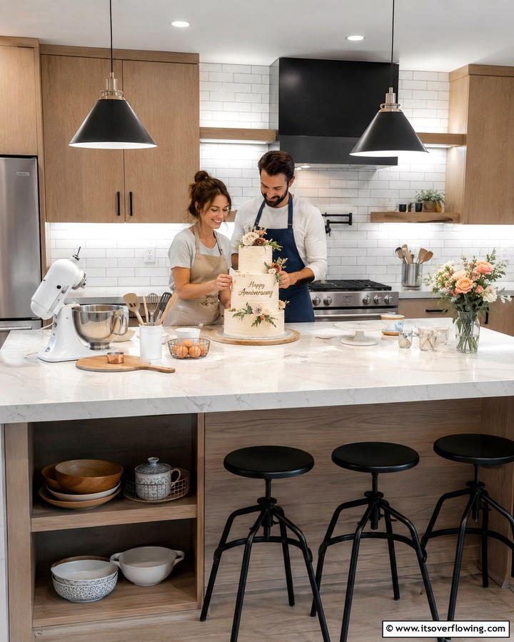 Baking Together Culinary Fun - 30 10 Year Wedding Anniversary Ideas for Romance