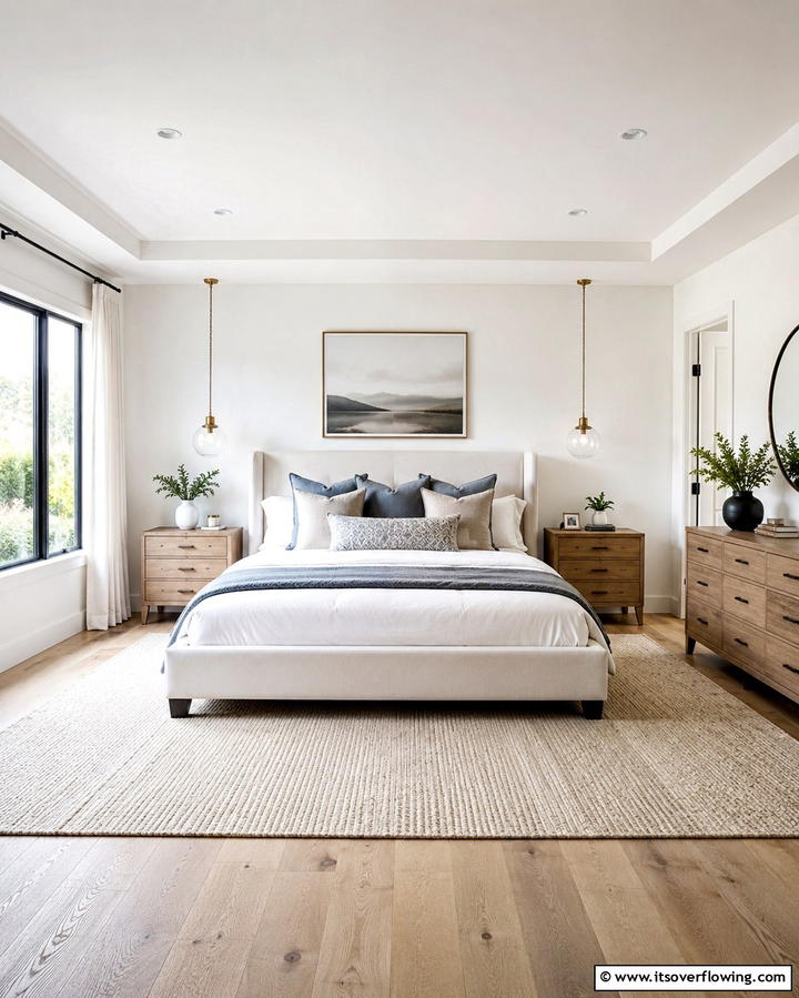Balanced Design Elements - 30 Relaxing Bedroom Ideas for a Serene Sleep Sanctuary