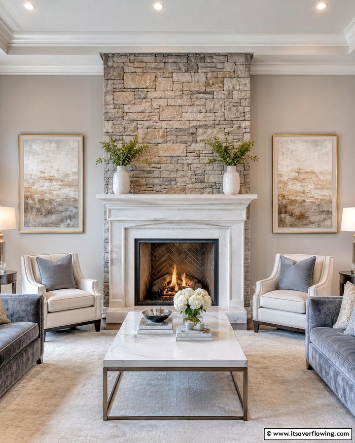Balanced Furniture Arrangement - 20 Symmetrical Living Room Ideas for Balanced Spaces