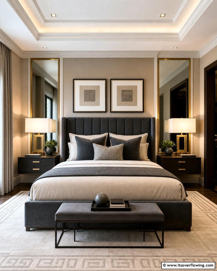 Balanced Symmetry for Visual Harmony - 25 Zen Bedroom Ideas for a Calm and Serene Space