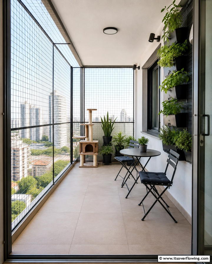 Balcony Catios - 25 Outdoor Catio Ideas for Your Feline Friends